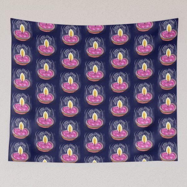 Item preview, Happy Diwali: daily doodle design designed and sold by Hannah's  Doodles.