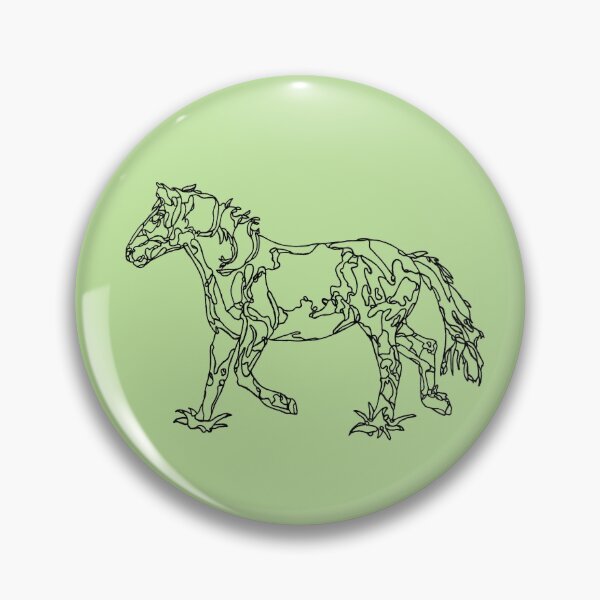 Item preview, running wild pinto mustang horse  designed and sold by The Red Shop.