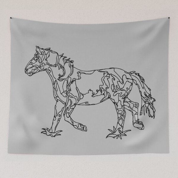 Item preview, running wild pinto mustang horse  designed and sold by The Red Shop.