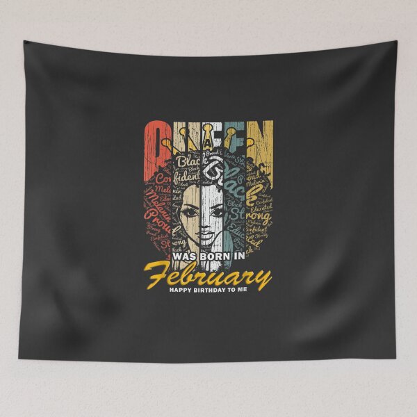 Item preview, Queens Are Born In February For Women African America designed and sold by Kathryn34.