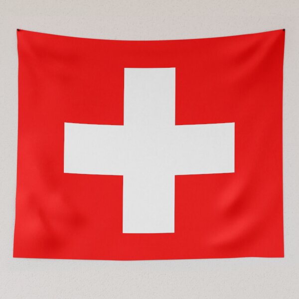 Artikelvorschau, Geschenke, Masken, Aufkleber und Produkte mit der Schweizer Nationalflagge entworfen und verkauft von mpodger.