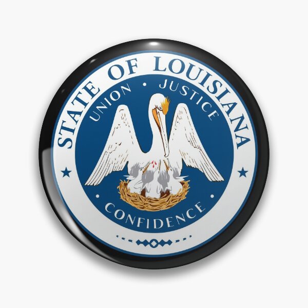 Item preview, The Great Seal Of Louisiana designed and sold by romeobravado.