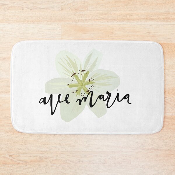 Item preview, Ave Maria designed and sold by Marian Heart Design.