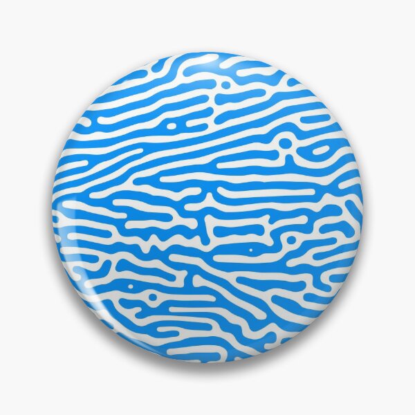 Item preview, Seamless Blue and White Turing Pattern designed and sold by GroovyRaffRaff.
