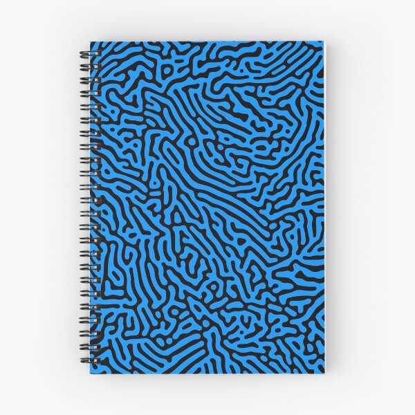 Item preview, Seamless Blue and Black Turing Pattern designed and sold by GroovyRaffRaff.