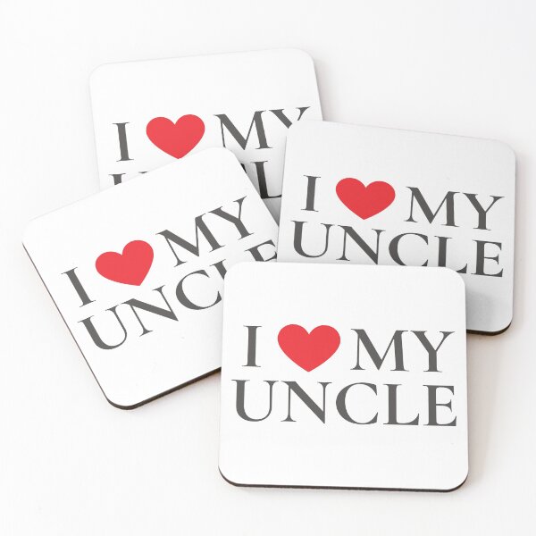 Item preview, i love my uncle GIFT Valentine GIFT birthday gift designed and sold by MONINA-DESIGN.