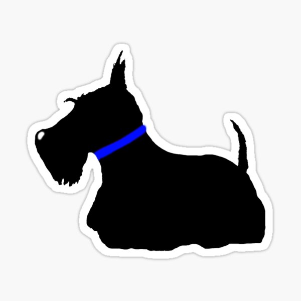 Scottie Dog Sticker