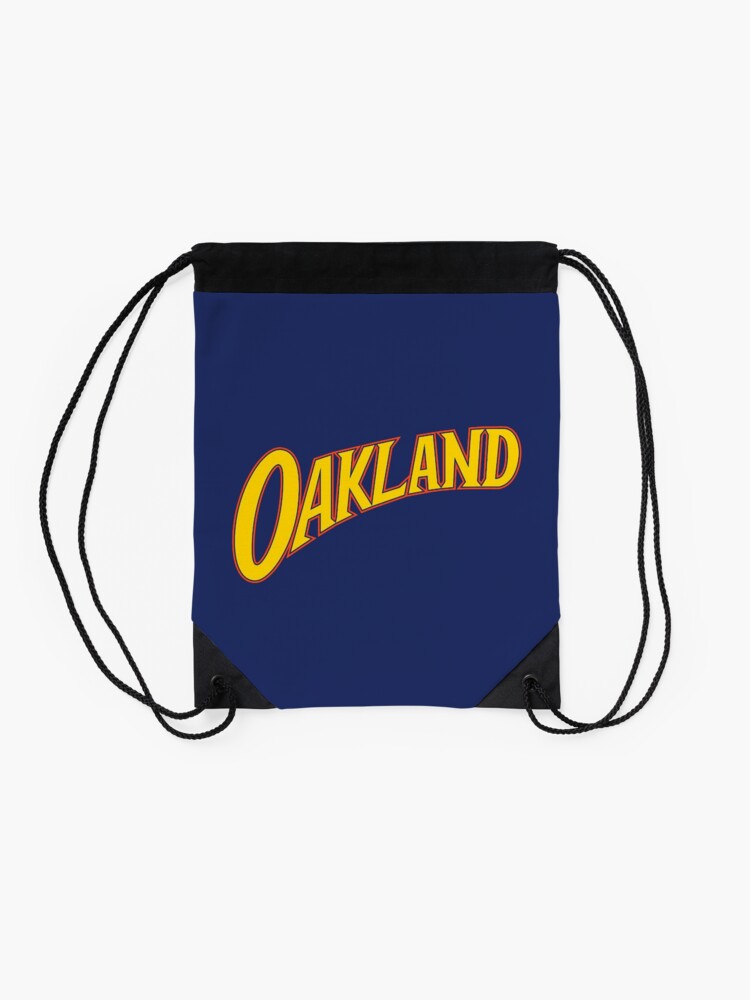 Golden State Warriors Oakland City Edition Jersey NBA Masque Drawstring Bag