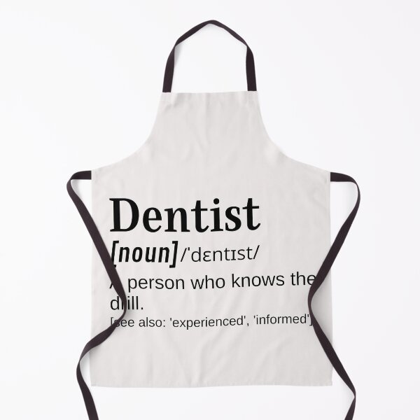 Item preview, Dentist Dental Surgeon Funny Dictionary Definition Knows the Drill designed and sold by DefinitionX.