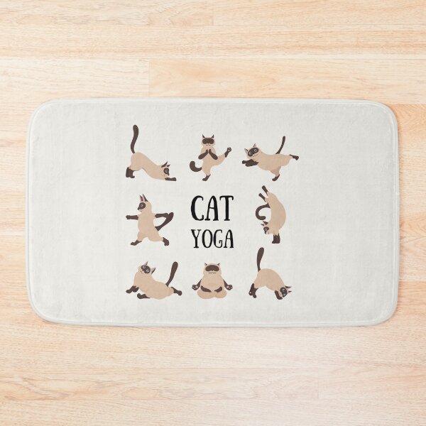 Item preview, Cat yoga - cat doing yoga designed and sold by windcolors.