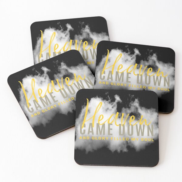 Item preview, Heaven Came Down - Glory Filled My Soul designed and sold by TheKingdomAttic.