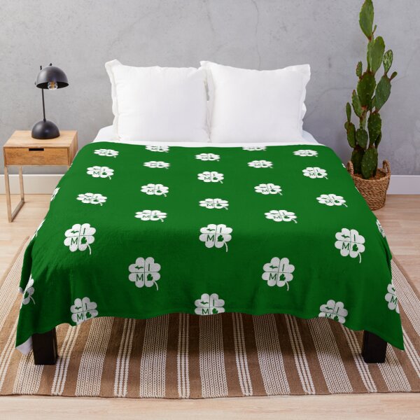 Item preview, Luck o' the Michigander St. Patricks Four Leaf Clover designed and sold by screaminggoat.