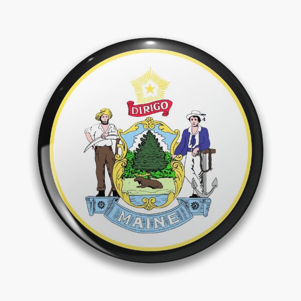 Item preview, The Great Seal Of Maine designed and sold by romeobravado.