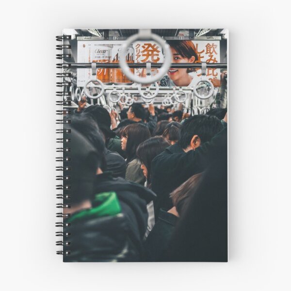 Item preview, Japanese subway during rush hour designed and sold by AnthonyVdV.
