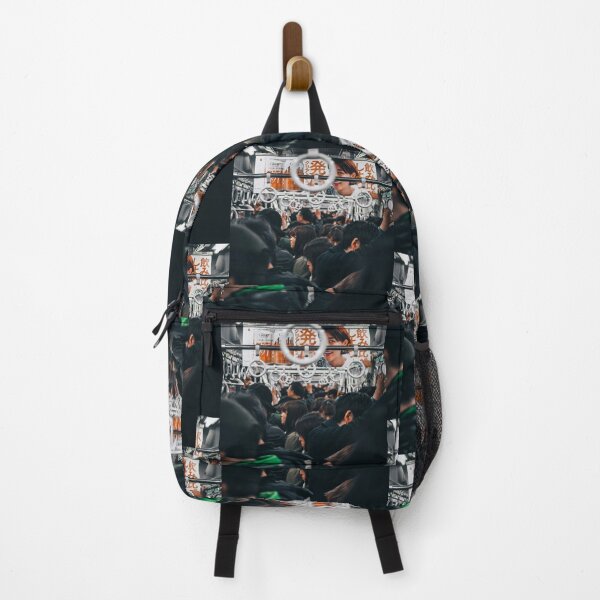 Item preview, Japanese subway during rush hour designed and sold by AnthonyVdV.