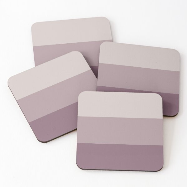 Item preview, rose pink Striped Ombre designed and sold by ImagineKaye.