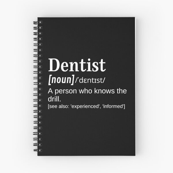 Item preview, Dentist Appreciation, Endodontist, Orthodontist Funny Definition Knows the Drill  designed and sold by DefinitionX.