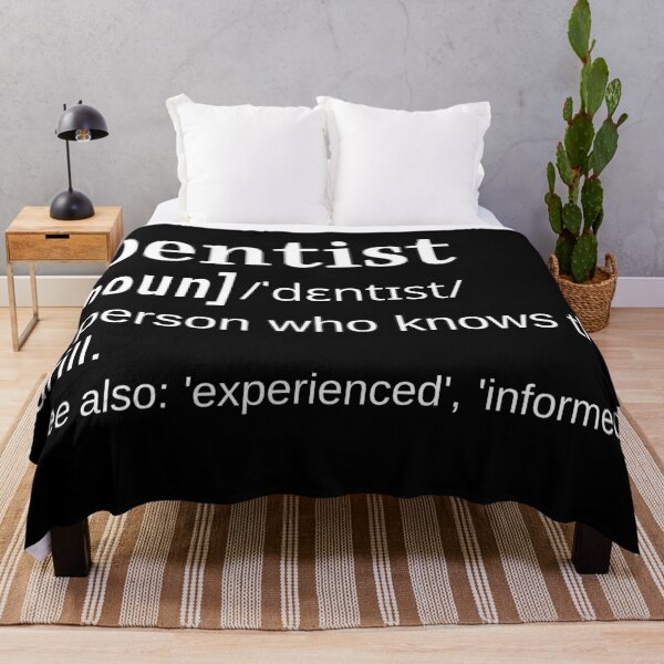 Item preview, Dentist Appreciation, Endodontist, Orthodontist Funny Definition Knows the Drill  designed and sold by DefinitionX.