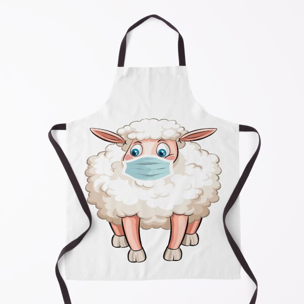Item preview, Funny masked Masked Sheep Sheep wear a mask designed and sold by Halia Falih.