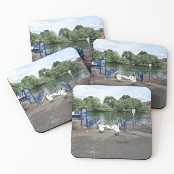 Item preview, Swans on the Thames. designed and sold by ronsaunders47.