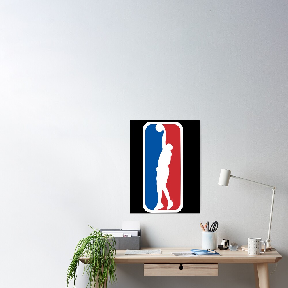 Edited NBA Logo Essential T-Shirt for Sale by DieLoz