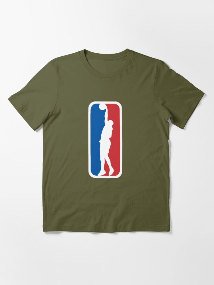 Edited NBA Logo Essential T-Shirt for Sale by DieLoz