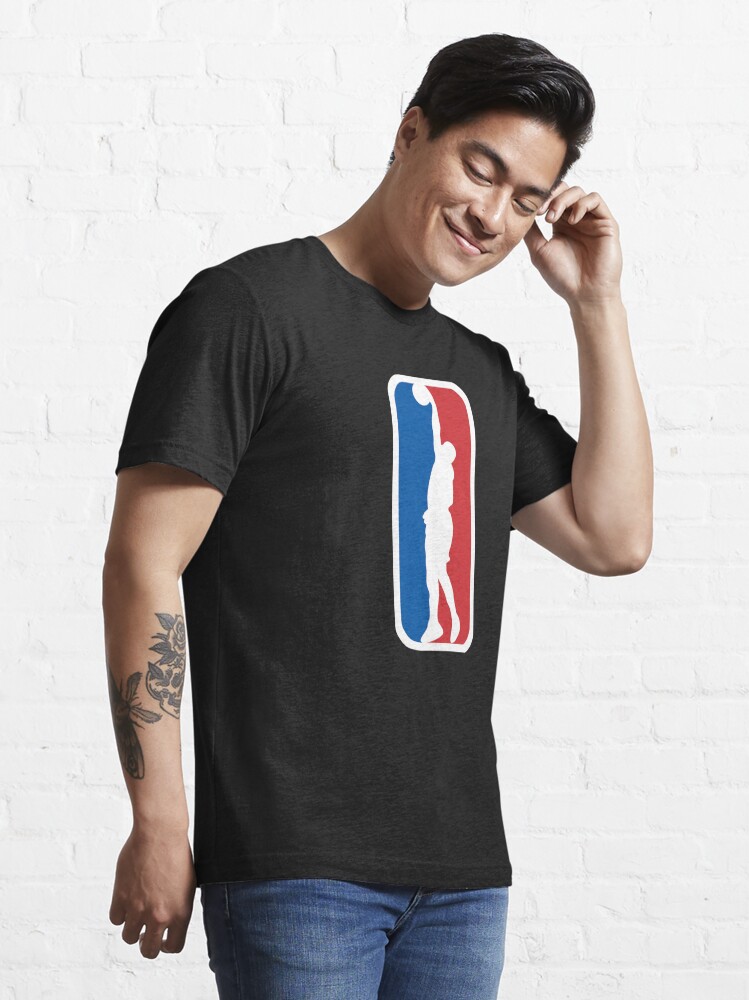 Edited NBA Logo Essential T-Shirt for Sale by DieLoz