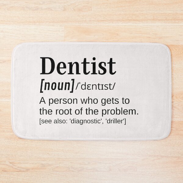 Item preview, Dentist Dental Surgeon Funny Dictionary Definition Root of the Problem designed and sold by DefinitionX.