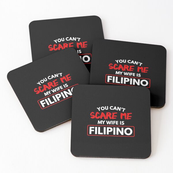 Item preview, You Can't Scare Me My Wife if Filipino Funny Filipino designed and sold by FilipinoMerch.
