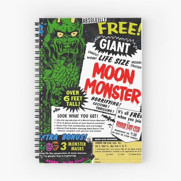 Item preview, Life Size Moon Monster In Color designed and sold by HereticTees.