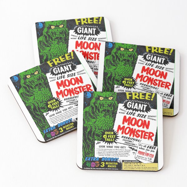 Item preview, Life Size Moon Monster In Color designed and sold by HereticTees.