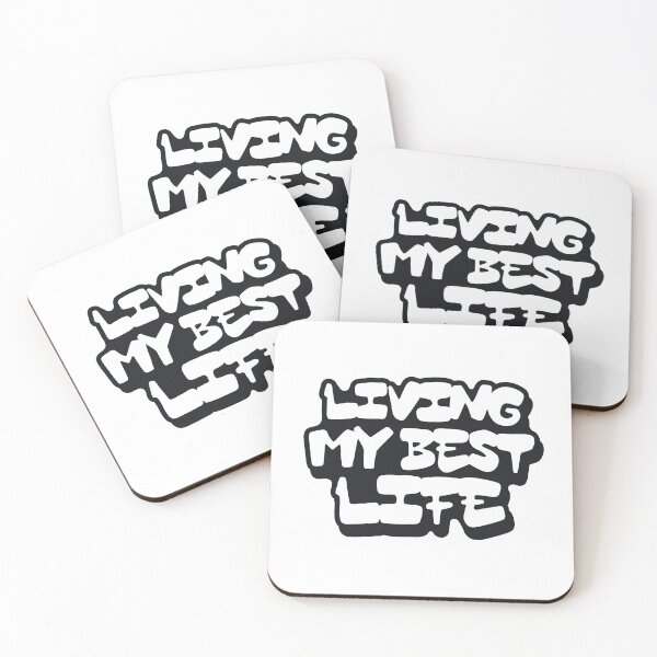 Item preview, Living my best life designed and sold by Zagach Letters.