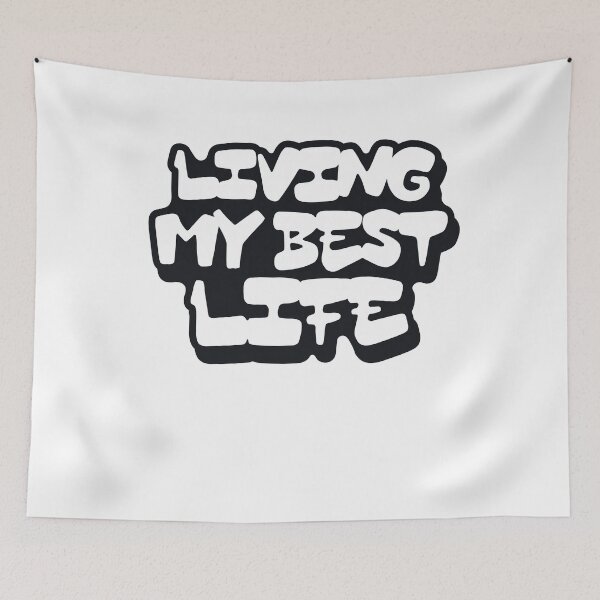 Item preview, Living my best life designed and sold by Zagach Letters.