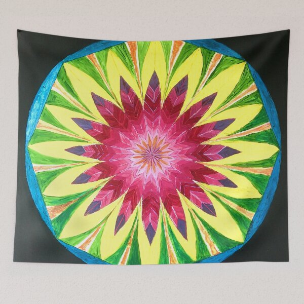 Item preview, Flower Mandala designed and sold by TheCCChannel.