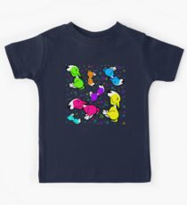 Colourful Innocent English Bull Terrier Kids Tee