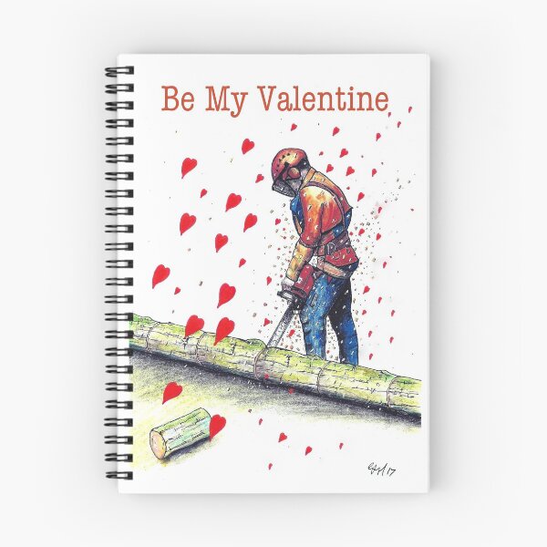 Item preview, Arborist  Tree Surgeon Valentine's Day Card designed and sold by Gordon Lavender.