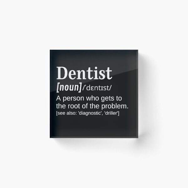 Item preview, Dentist or Dentist in Training Appreciation Funny Definition Root of the Problem designed and sold by DefinitionX.