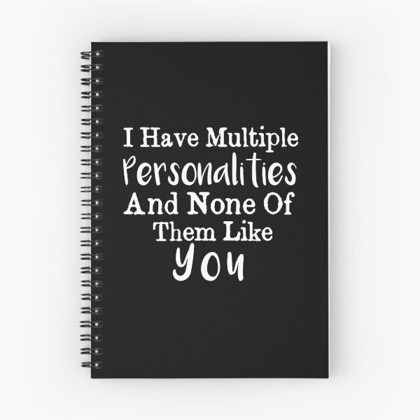 Item preview, I Have Multiple Personalities And None Of Them Like You / personalities Gift Ideas / Hate you / funny Gift ideas for Haters  designed and sold by biigshow.
