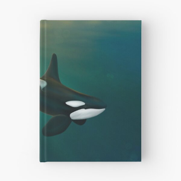 Artikelvorschau, Orca-Unterwasser-Sonnenuntergangsszene entworfen und verkauft von Moana Matron Designs.