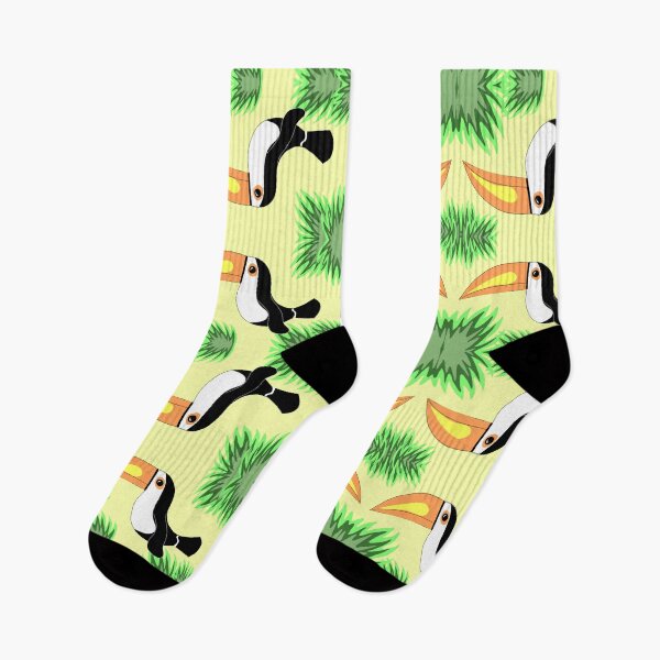 Item preview, Tropical toucan pattern designed and sold by Joie-et-Poesie.
