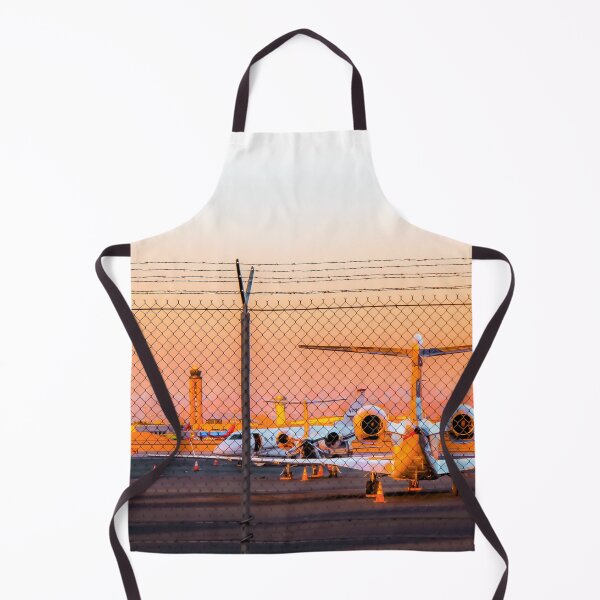 Item preview, Airplane at Las Vegas airport USA with sunset sky designed and sold by Mrvell.