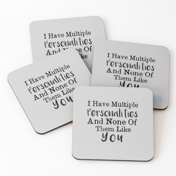 Item preview, I Have Multiple Personalities And None Of Them Like You / personalities Gift Ideas / Hate you / funny Gift ideas for Haters  designed and sold by biigshow.