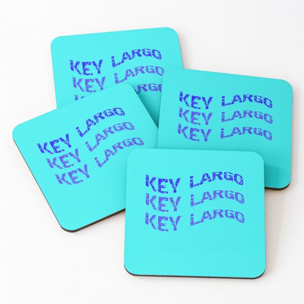 Item preview, Key Largo Key Largo Key Largo Blue Distressed designed and sold by KeysTreasures.