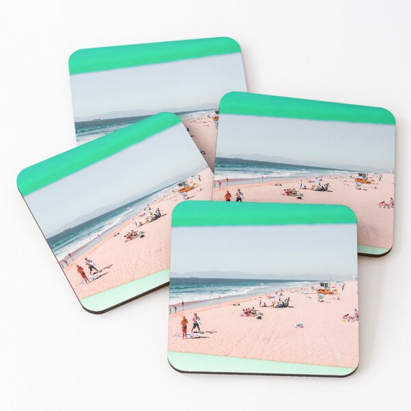Item preview, Summer beach at Manhattan beach California USA designed and sold by Mrvell.