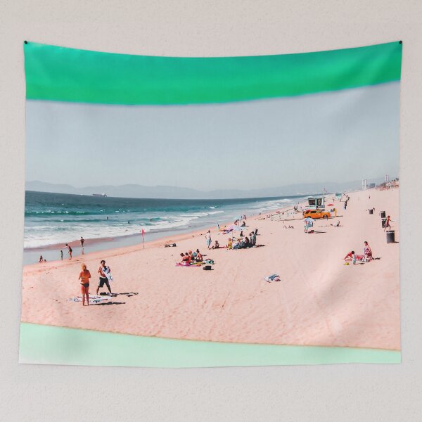 Item preview, Summer beach at Manhattan beach California USA designed and sold by Mrvell.
