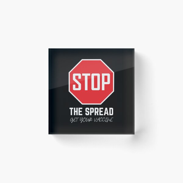 Item preview, Stop the spread, get your vaccine designed and sold by Caregiverology.