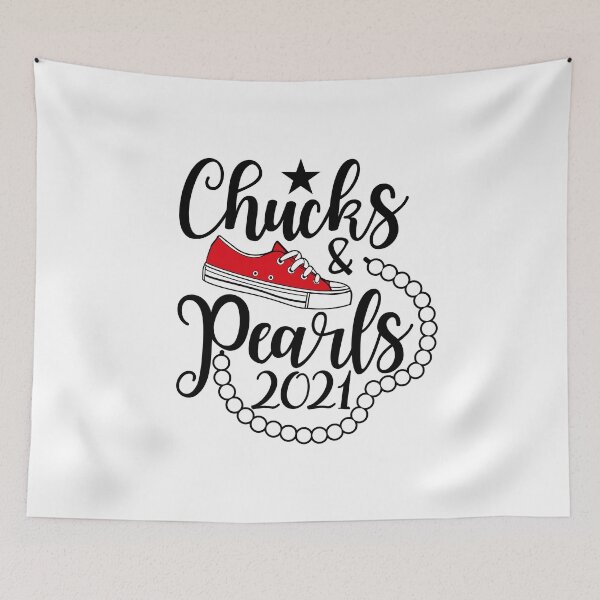 Item preview, Chucks & Pearls 2021 Inauguration Day designed and sold by sasigifts.