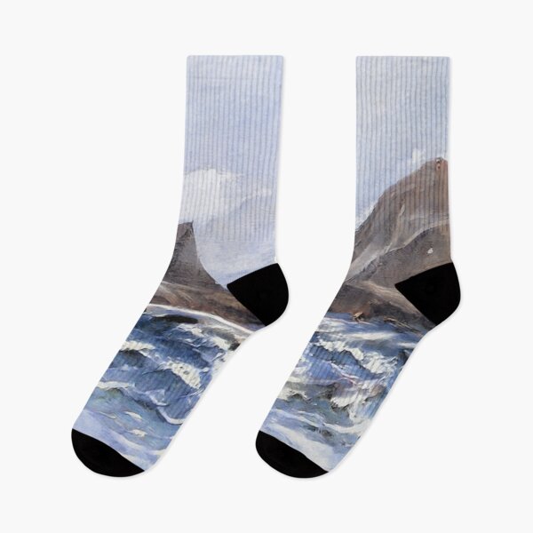 Item preview, Rocky Cove Dark Blue Beach Barren designed and sold by Art-Punk.