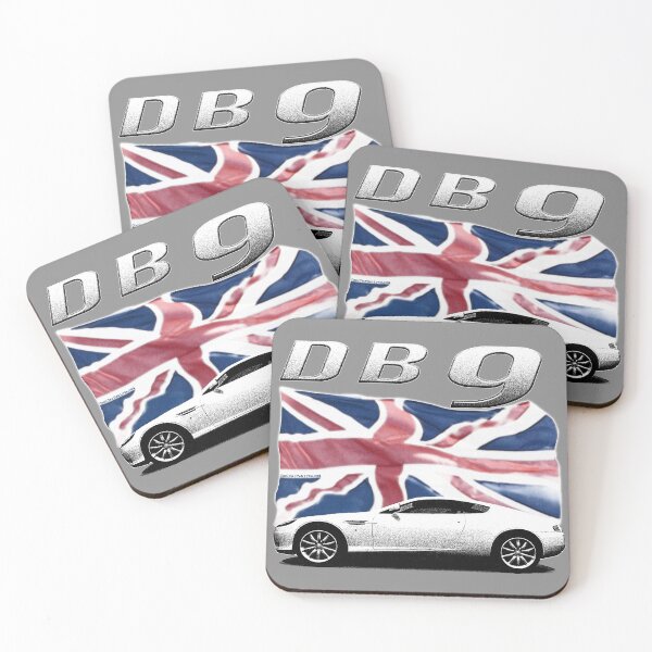 Item preview, DB9 on Union Jack designed and sold by CoolCarVideos.