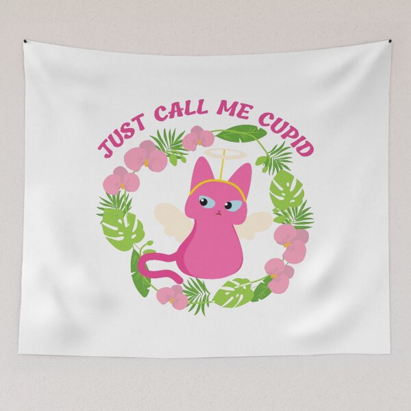 Item preview, Just call me cupid - Catslover - cat is my valentine designed and sold by My-Queens-Store.